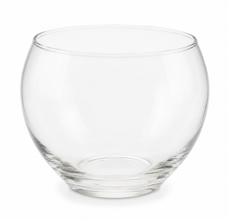 Picture of Round glass tealight holder 7.6 x 5.8cm